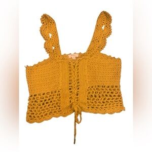 Crochet crop top